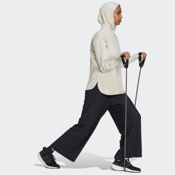 NWT ADIDAS Techfit Aeroready Warm Quarter-Zip Training Top - Picture 4 of 8